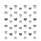 5ft. Black Bow Garland Backdrop by Celebrate It™